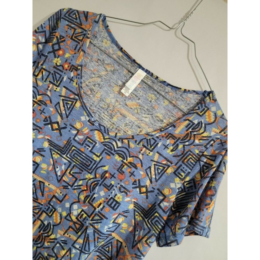 LuLaRoe Women's Irma Short Sleeve Tunic Shirt - XS